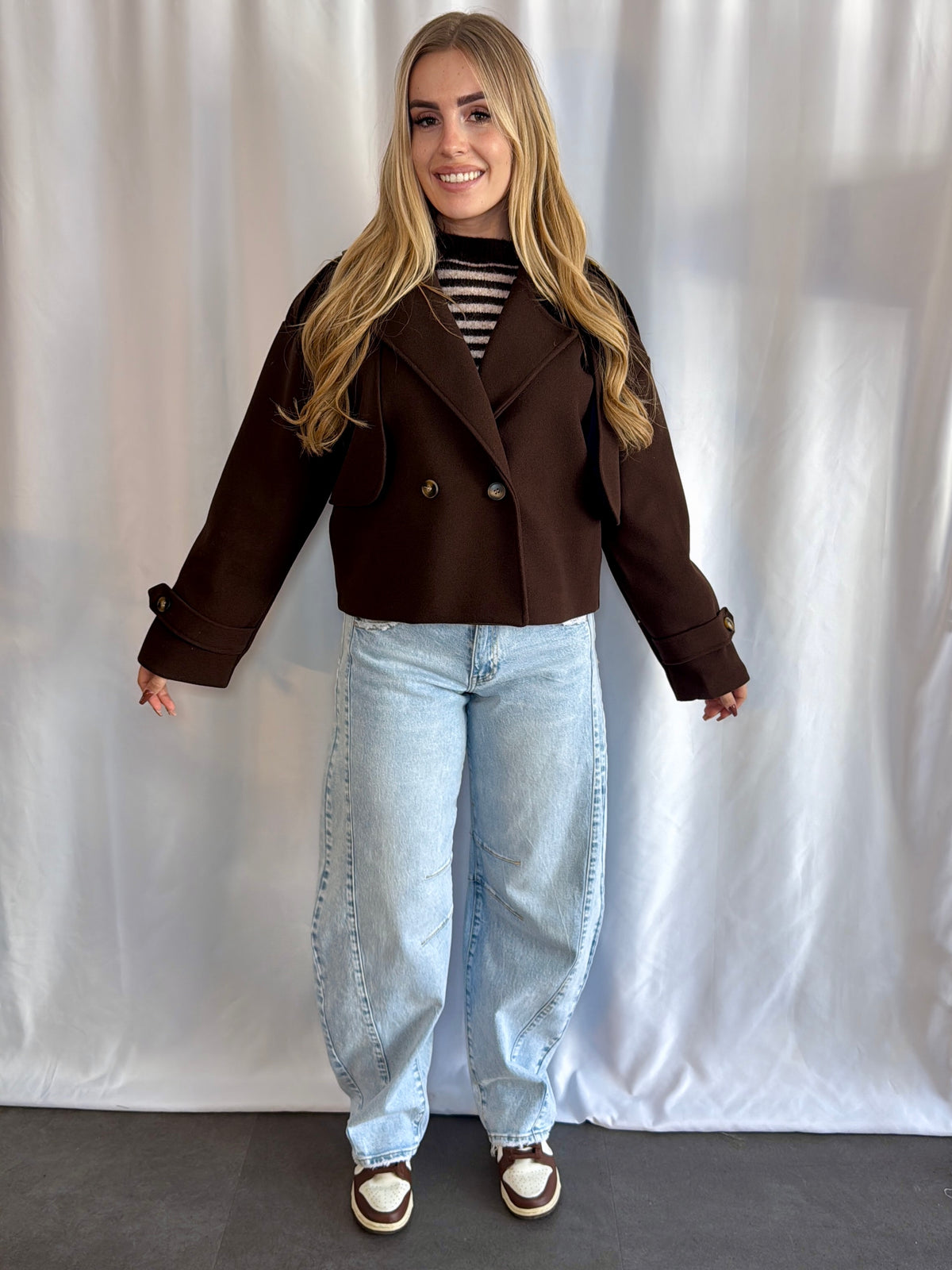 Jenna Jacket Brown