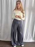 Ruitjes Pantalon Blue Tall