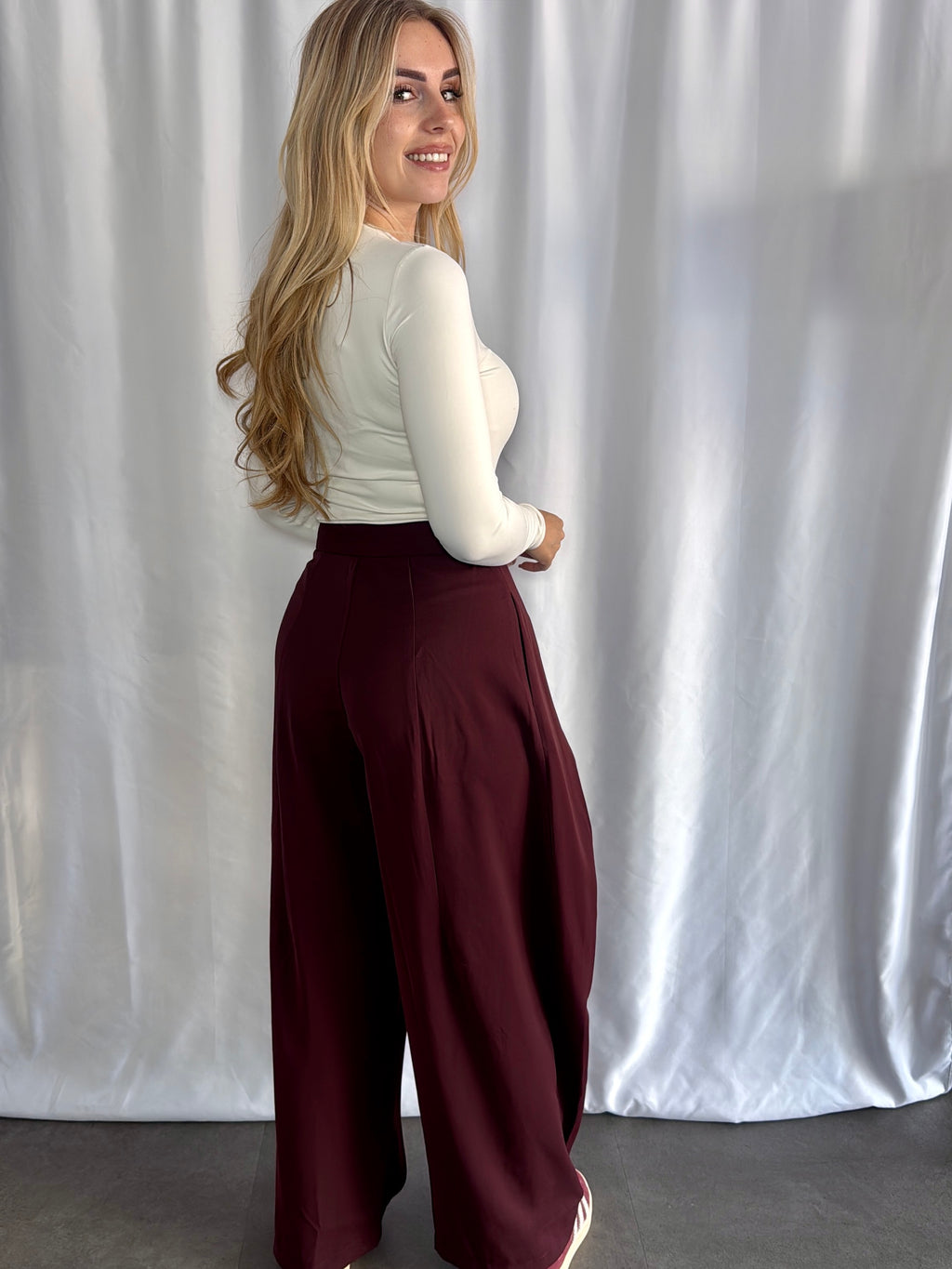 Patricia Pantalon Bordeaux