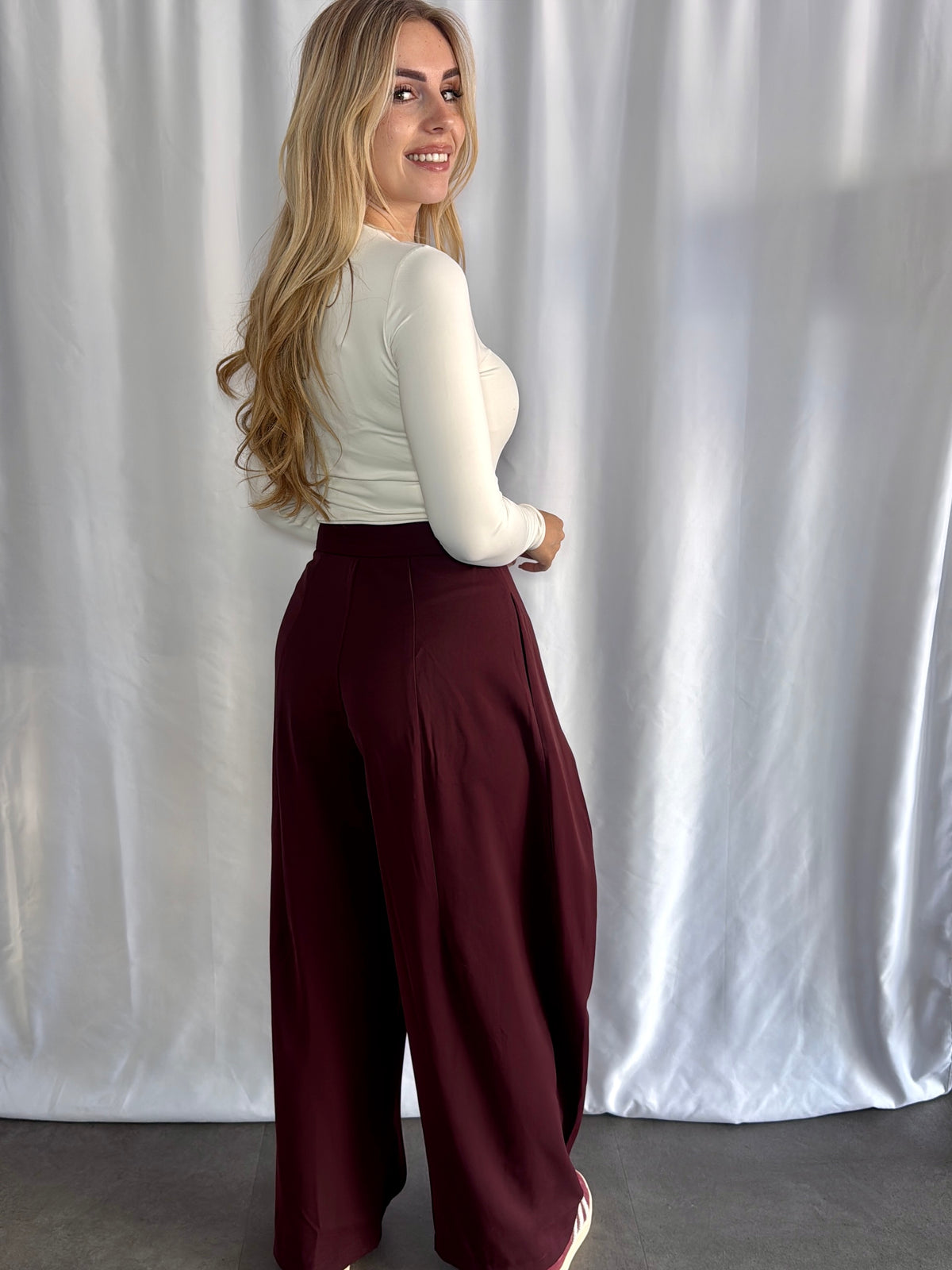Patricia Pantalon Bordeaux