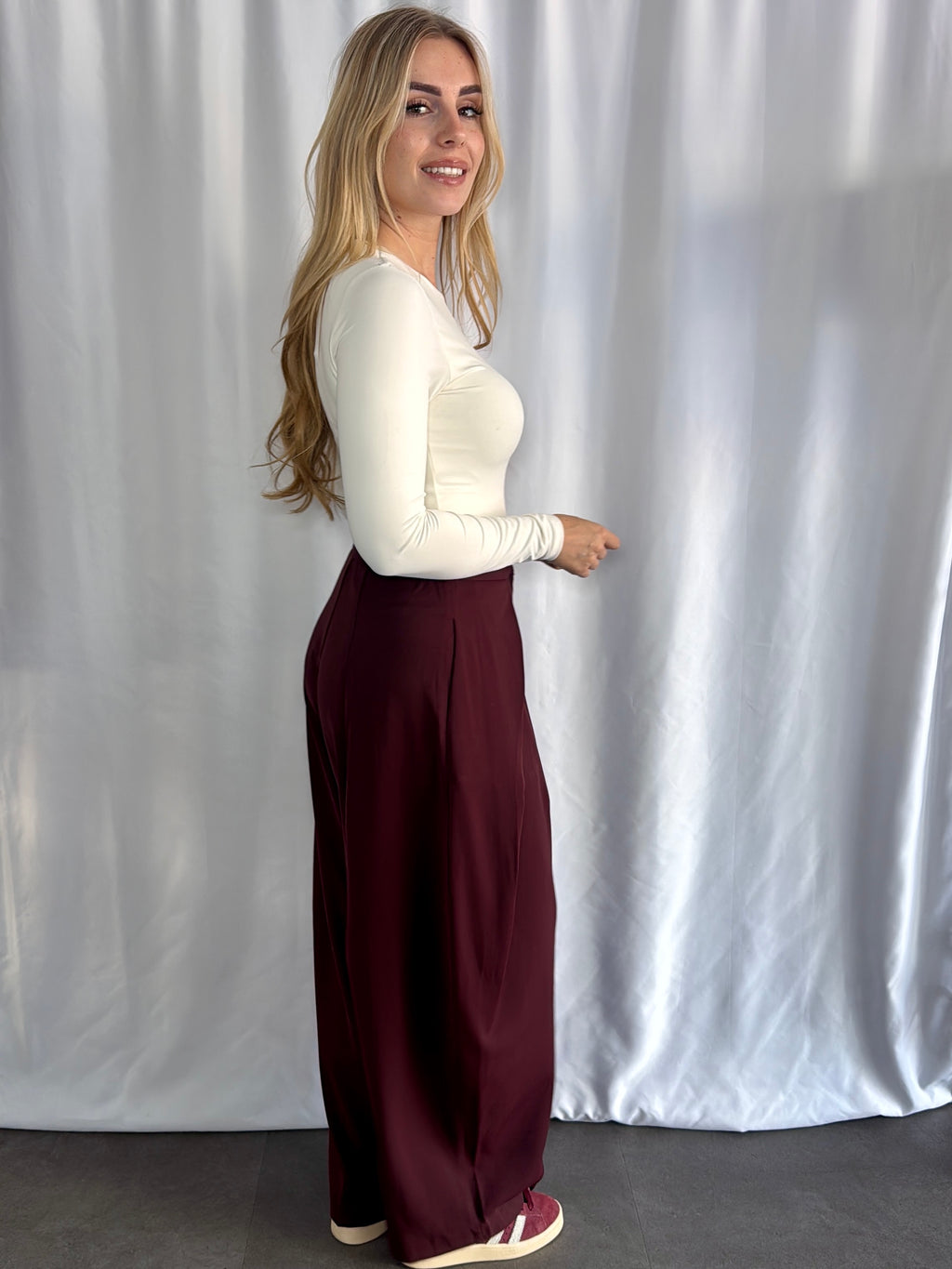 Patricia Pantalon Bordeaux