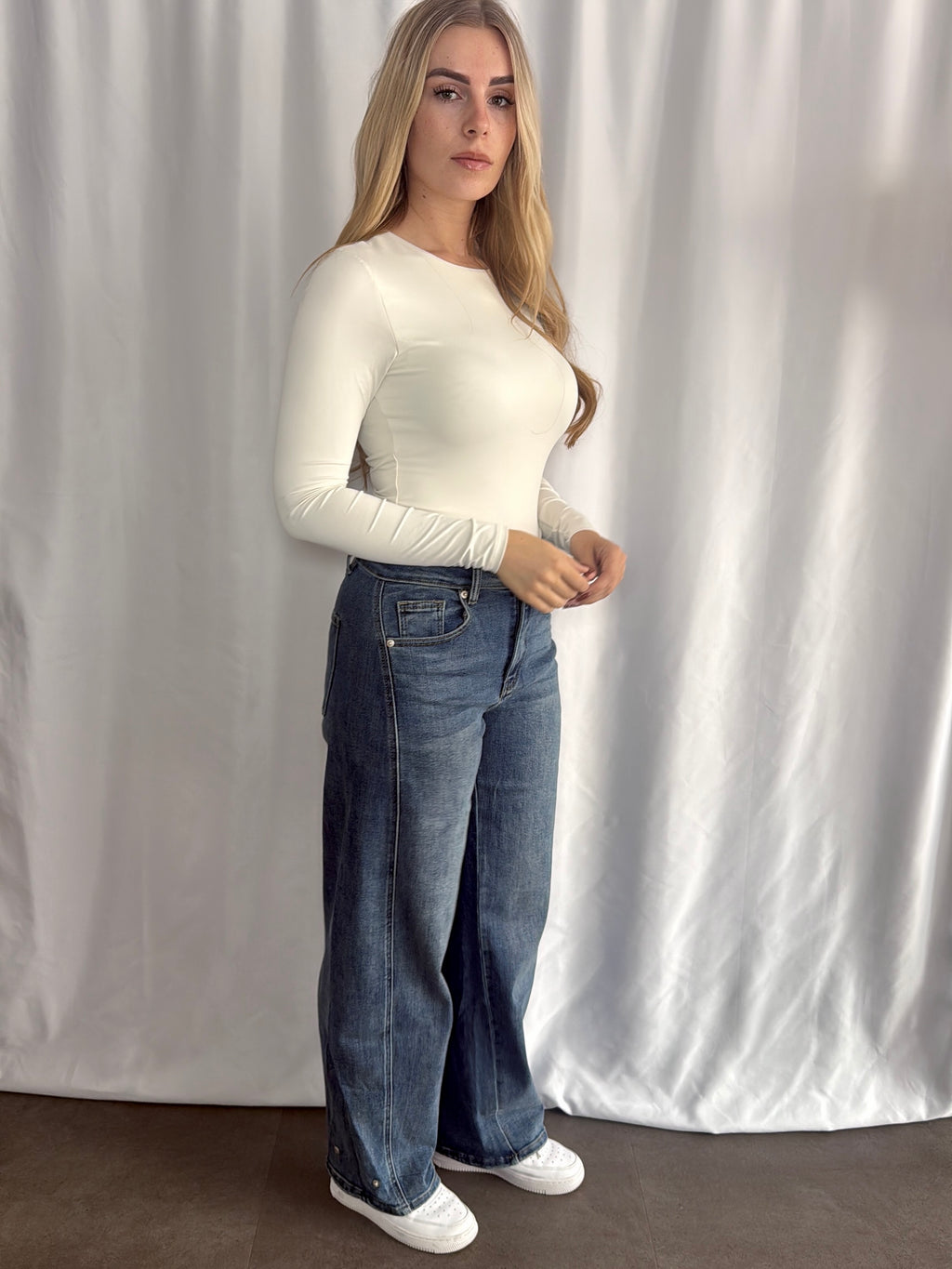Balloon Jeans Dark Blue