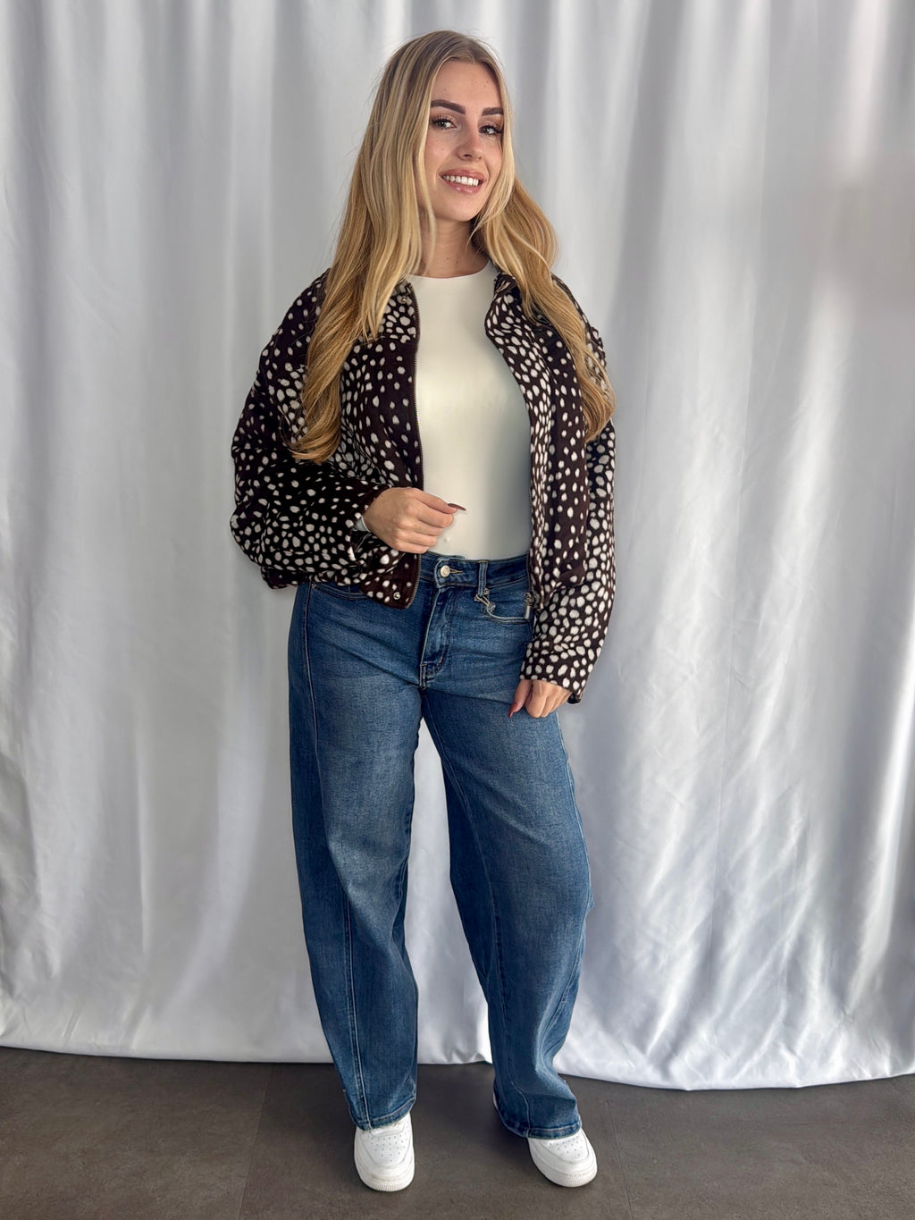 Balloon Jeans Dark Blue