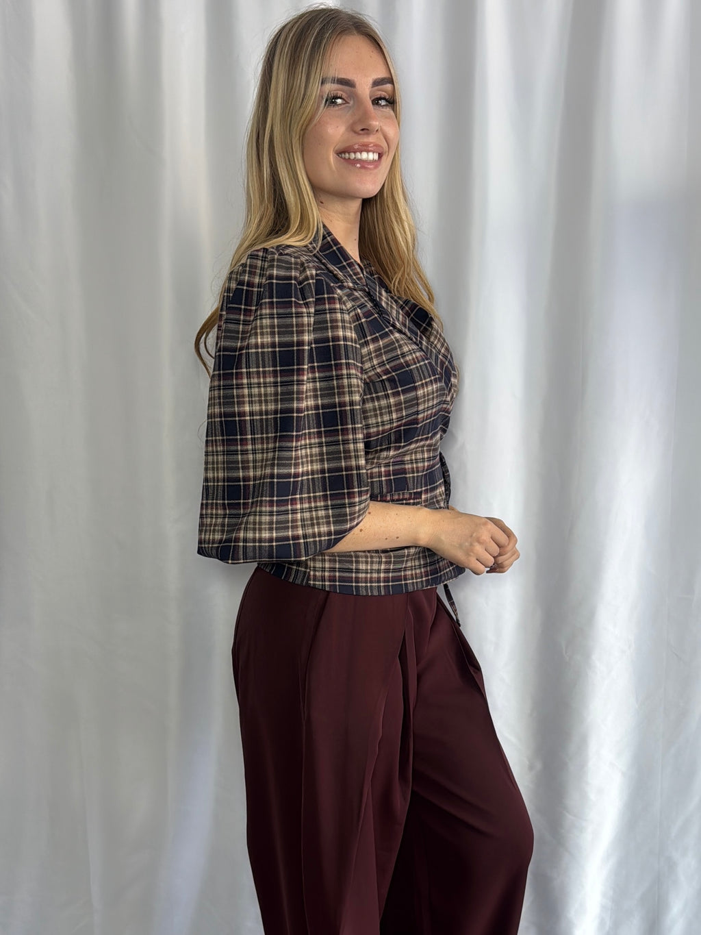 Cropped Blazer Ruit