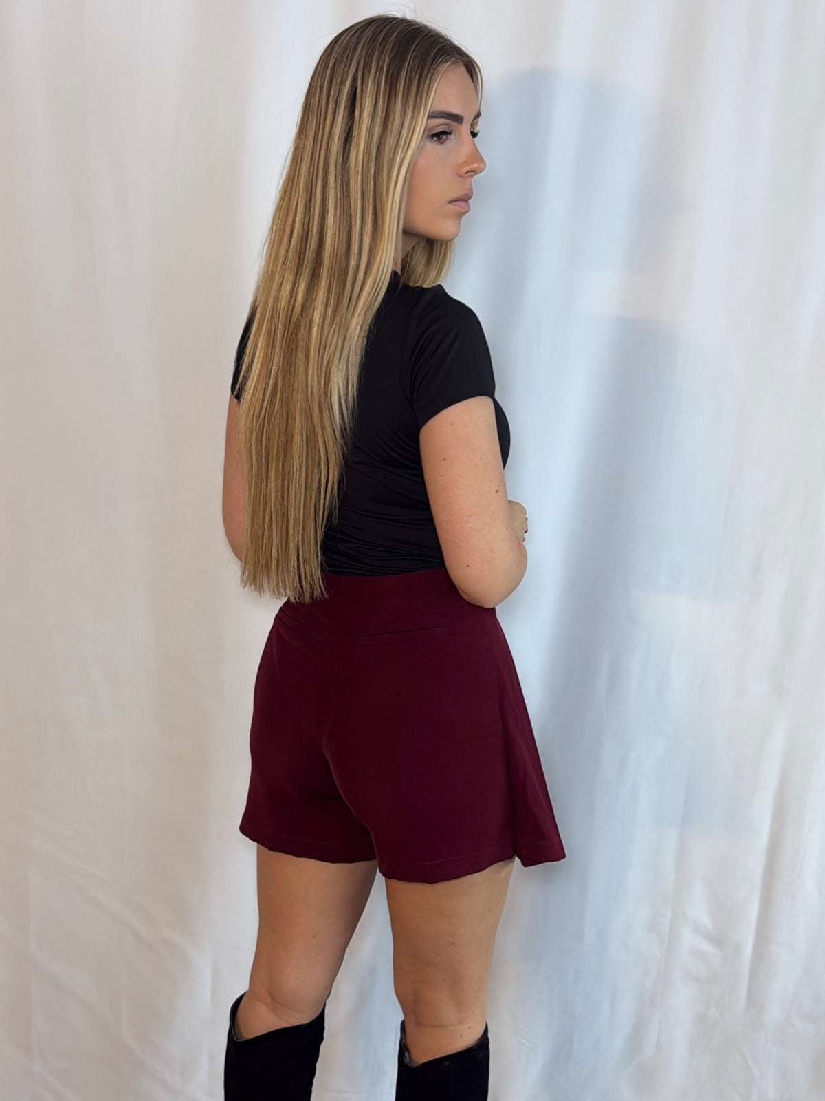 Shanta Skort Bordeaux