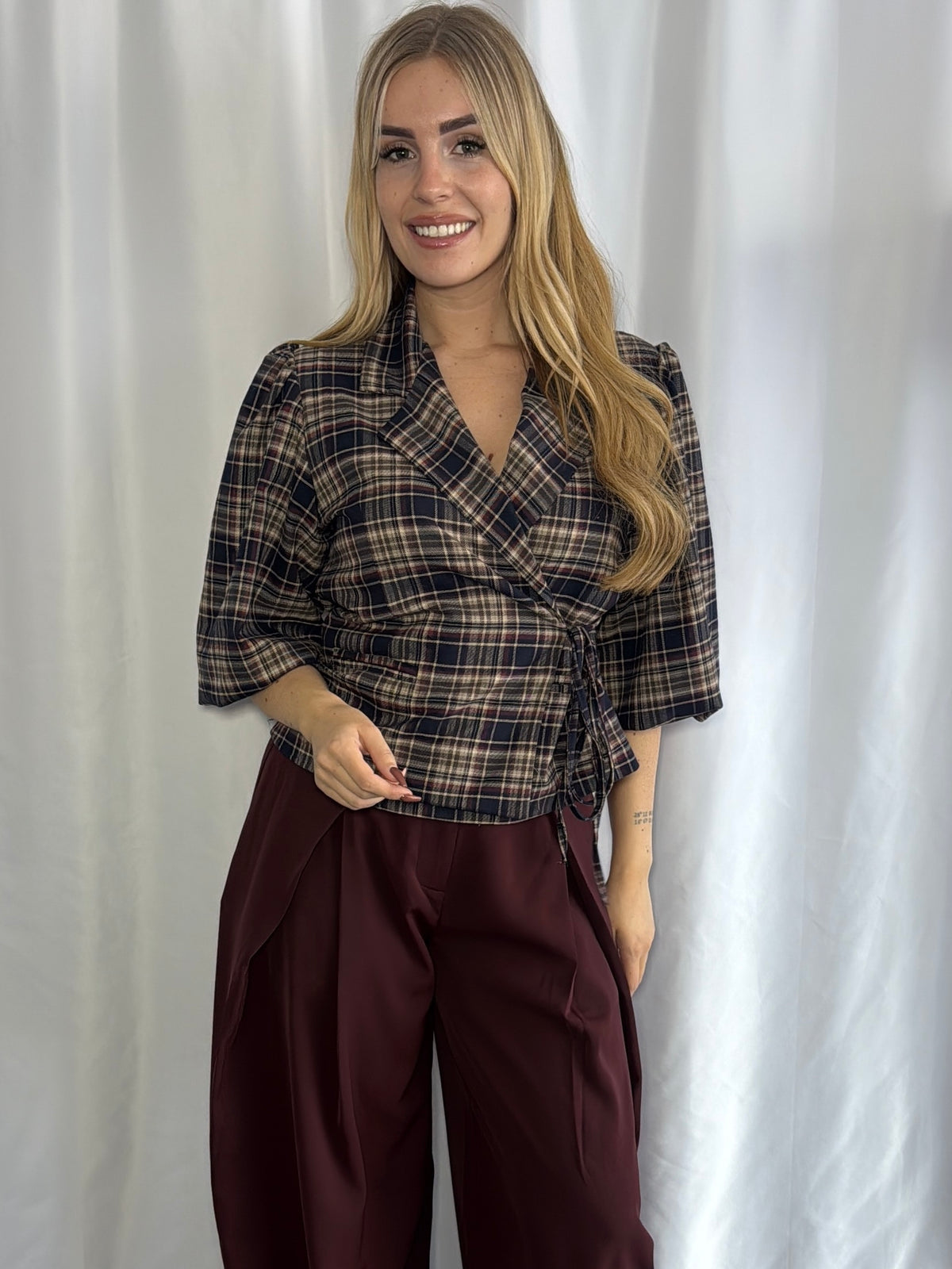 Cropped Blazer Ruit
