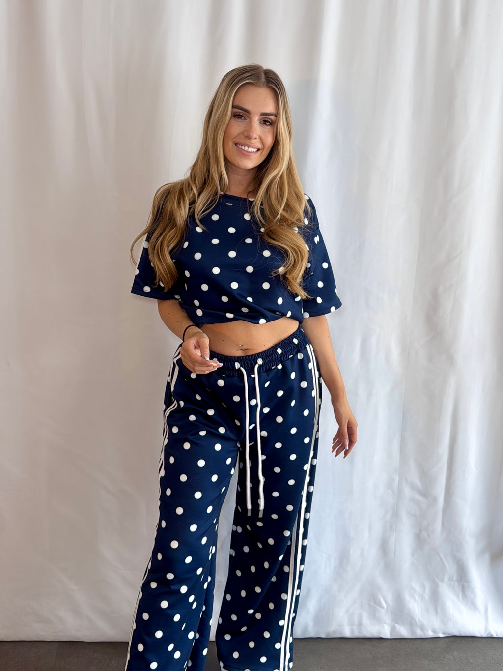 Polkadot Set Navy
