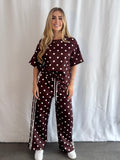 Polkadot Set Brown