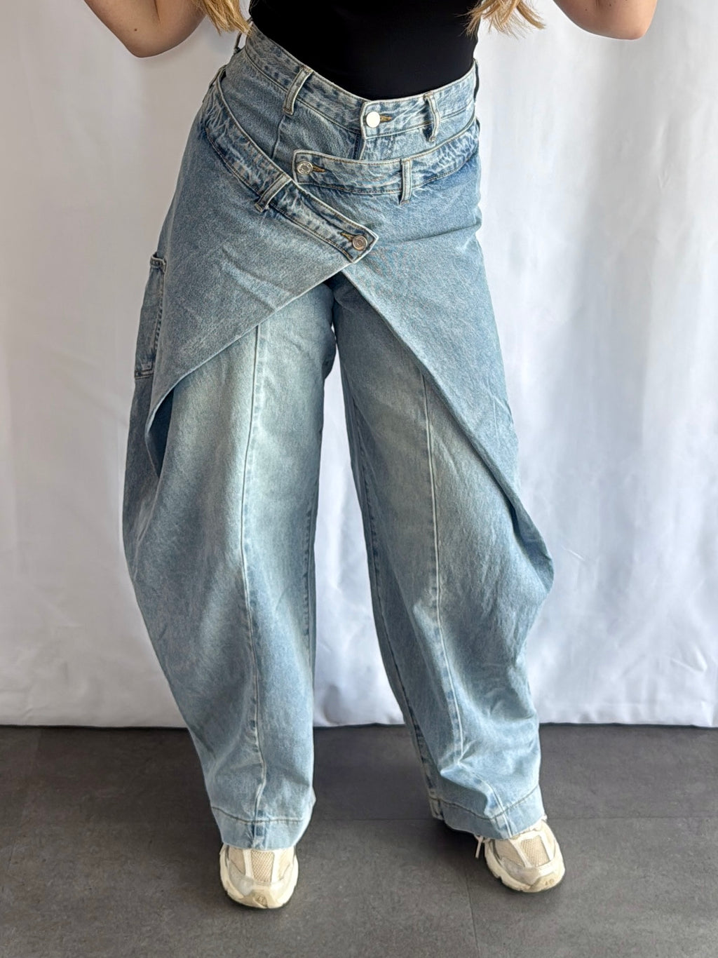 Balloon Jeans Blue