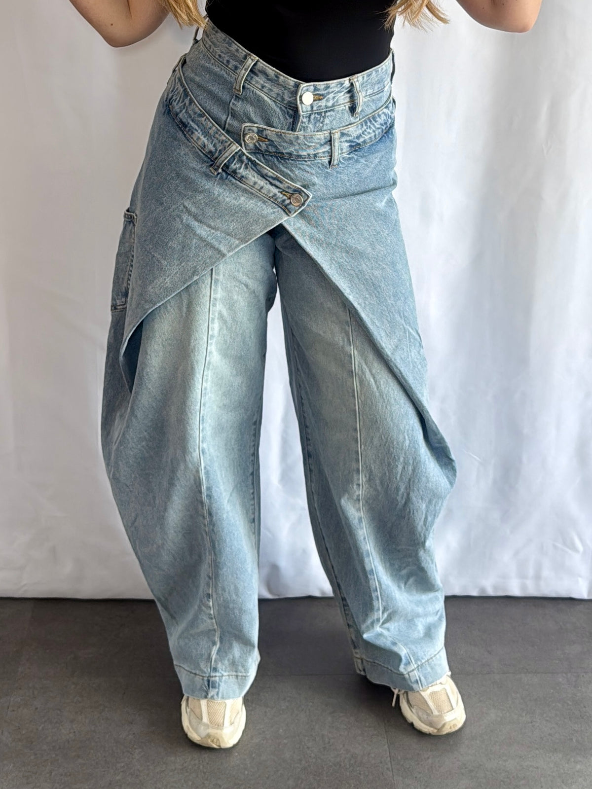 Balloon Jeans Blue