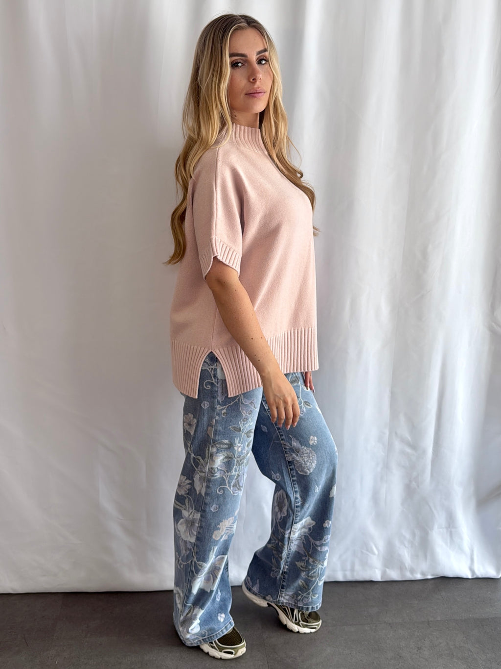 Kirsten Knit Oversized Pink