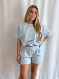 Mandy Set Short Blue
