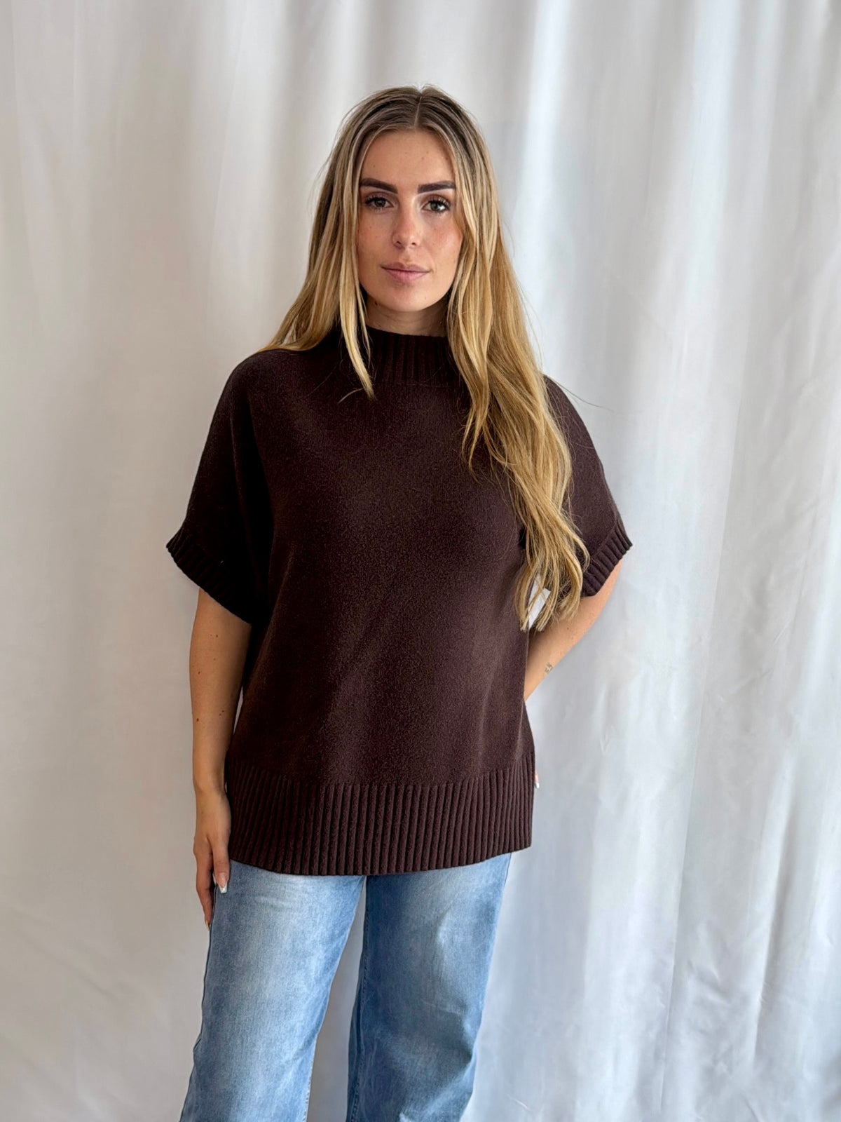 Kirsten Knit Oversized Chocolate