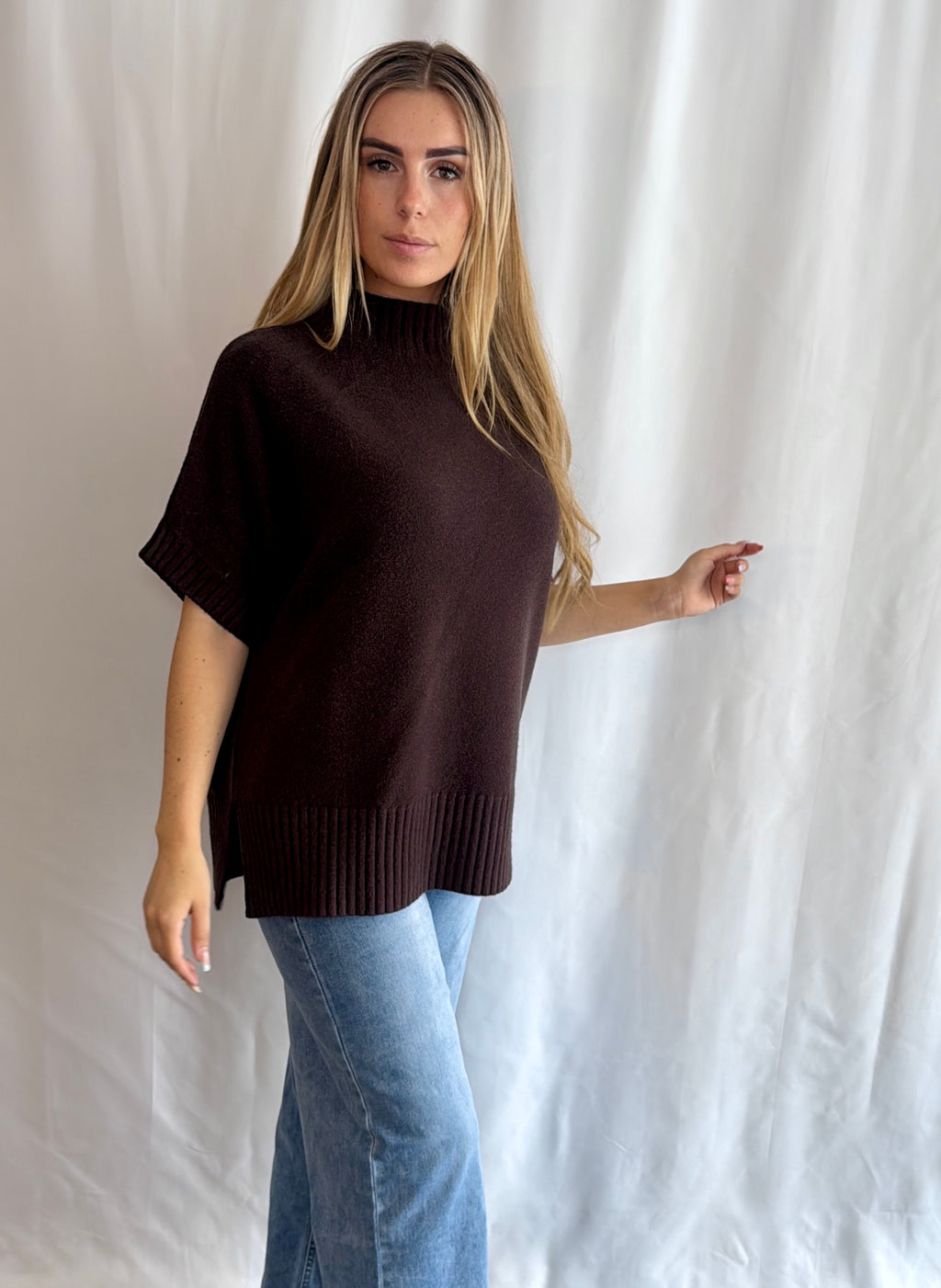 Kirsten Knit Oversized Chocolate